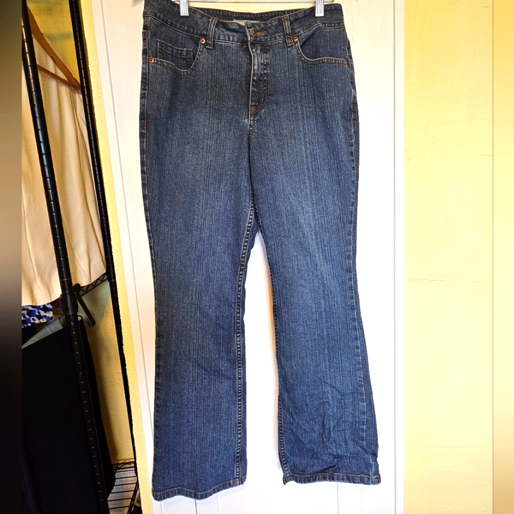 Classic Blue Women's Jeans By Coldwatter Creek Size P12